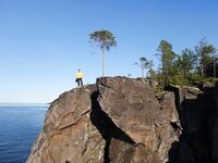 Карелия не парная, а парИлка: полевая баня, кругосветка по Пежу, Киврей и Луды