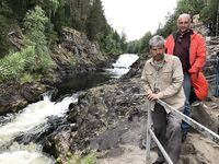 Дорога домой через Кивач и Гирвас: короткие остановки, баня и Москва к вечеру