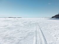 Мыс Картеш у научников: лёд около 40 см, поле до корабля мишени — снимок свежий