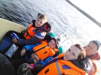 Смена лодки: с баджера на Ротан 410 — 50 кг, Ямаха 9.9 раздушена, глисс с носовым тентом