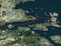 Мыс Картешь — остров Кишкин: 25 кг на двоих, креветка решает, блесна обловила