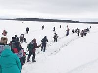 Районные соревнования на оз. Кереть: рыбы мало, но уха, чай и Kuusamo в призах