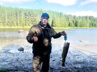 Пулонга: первая треска сезона 2 400 г и краткий вечер на воде