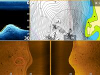 Карелия, Чупа: даун и сайд мажут по треске, спас фиш-ревил и свалы 25–35 м, джиг с креветкой