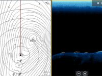 Карелия, Чупа: даун и сайд мажут по треске, спас фиш-ревил и свалы 25–35 м, джиг с креветкой