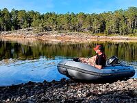 Чупа, Пежостров — штиль к вечеру, пена, восток разогнал до трёх метров, ведро трески и бафф