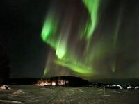 Карелия: Чупа в огнях, северное сияние и чемодан — снова вызвали в Мурманск