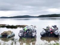 Белое море, Карелия — спуск лодок найден и проверен, прицеп доехал туда и обратно без приключений