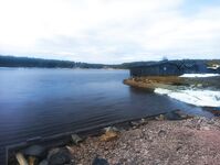 Чупа: +9, в лесу ещё много снега, залив открывается на глазах