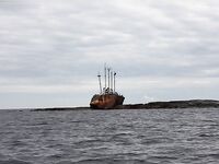 Фото 2021 по «кораблю-мишени» за Сидоровыми, в заповедник не суёмся