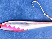 Rapala Varma по крупному окуню — цепку не снимаю, мормышка вместо крюка у напарника