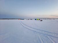 Навага, мороз и шутки у костра