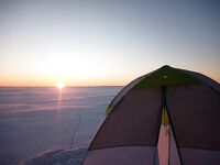 Белое море: мороз, палатки и корюшка