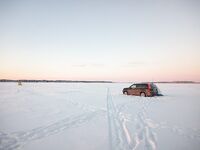 Белое море: мороз, палатки и корюшка