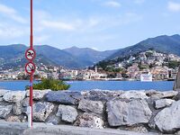 Лигурия, Рапалло: реклама «divieto di pesca», кефаль у пенсионеров и капризное море