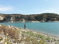 Кипр, день с Вадимом на Аспрокреммосе