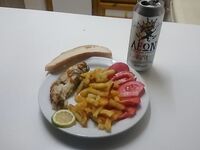 Кипр, неделя рыбалки и вечерний трофей