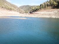 Падение уровня воды