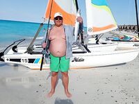 Катамаран и барракуда на два килограмма