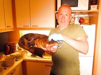 Трофейная треска у берега: 7 кг и борьба двадцать минут