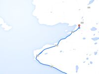 Первая точка Norway Adventure: песчаный залив и надежды