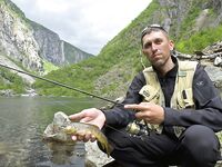 Лосось под рев фьорда и форельдорадо у водопада Vøringsfossen