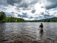 Дни хариусового прозрения на Гломме и поход к озеру без рыбы
