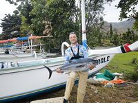 Две барракуды и трофей на 20 кг в Сануре