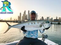 Дубай: первый спиннинг Димы и крупный квин, всё отпущено