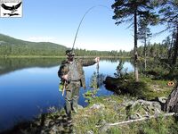 Хариус со сбиролино 20 г: мыс, трофей 46 см и выводы