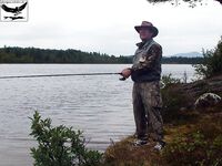 Хариус со сбиролино 20 г: мыс, трофей 46 см и выводы