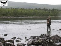 Хариус со сбиролино 20 г: мыс, трофей 46 см и выводы