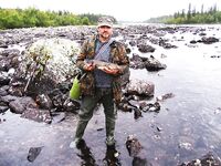 Хариус, Vakkakoski: первый 30+, потом «полтинник» на нахлыст