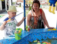 Голубицкая, «золотая рыбка»: Пётр 4 года с двумя садками