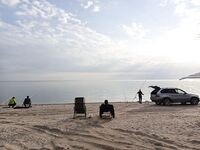 Пеленгас до трёх кило в Должанской на Азовском море