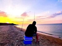 Вечер 17:00-20:30 на Азовском море: поклёвок не было