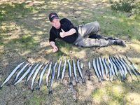 Павилоста — Акменьрагс: сарган на блесну и креветку