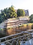 Выборг, 30 августа: поплавок у стен замка