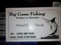 Маврикий: контакты убрал, морская рыбалка по фактам