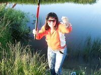 Эстония, Маарду: первая плотва у детей и жарка вечером