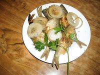 Эстония, Маарду: первая плотва у детей и жарка вечером