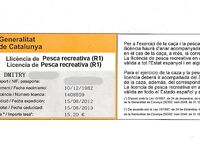 Каталонская лицензия на рыбалку — оплата и проверка