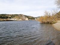 Фотографии берегов Эбро: рыбалка закончилась кадрами