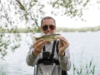 Первая встреча с бассом в Испании и почему не пошла морская рыбалка