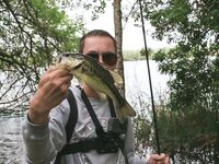 Первая встреча с бассом в Испании и почему не пошла морская рыбалка