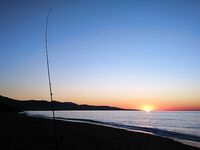 Андалусия и отпуск: морская рыбалка с берега, короткая заметка