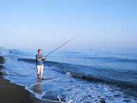 Андалусия и отпуск: морская рыбалка с берега, короткая заметка