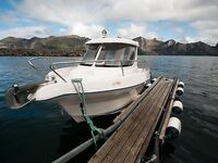 Катер 18 ft против 19 ft Kværnø, парусность и море