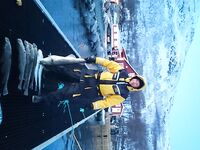 Закрепили улов в Норвегии 50 кг трески