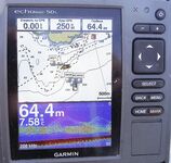 Два дисплея на борту для удобства эхолота